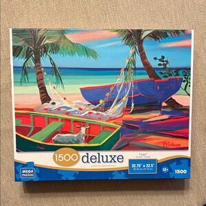 Deluxe 1500-Piece Tropical Puzzle - Multicolor